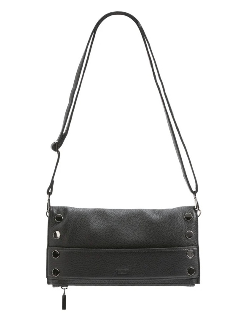Hammitt VIP Medium Black Leather Crossbody Bag